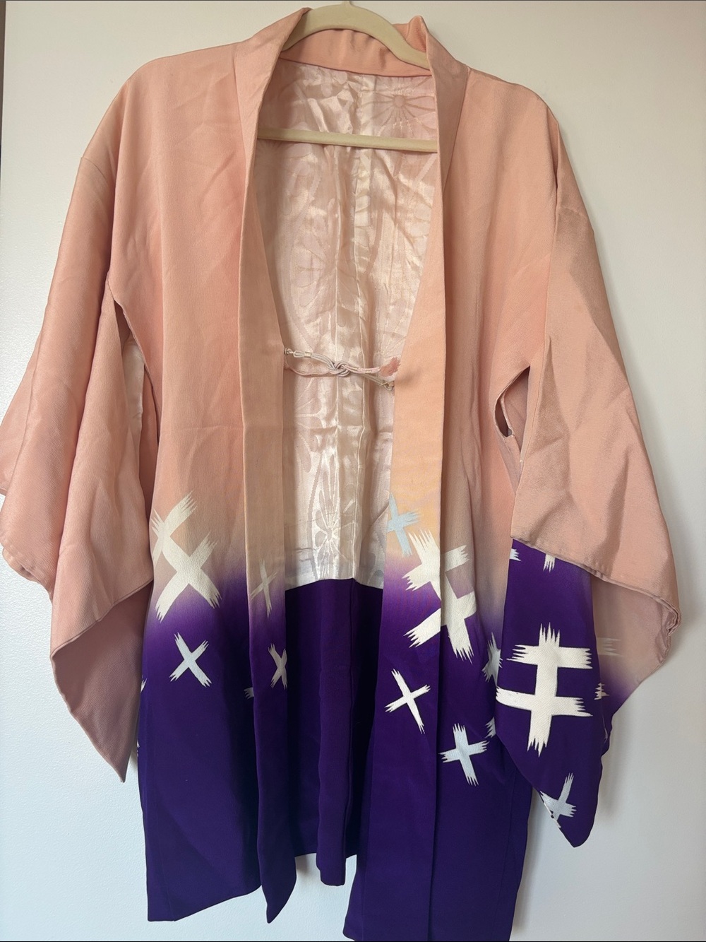 Japanese Silk Haori Cardigan Kimono Jacket